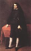 MURILLO, Bartolome Esteban Portrait of a Gentleman in a Ruff Collar sg oil painting